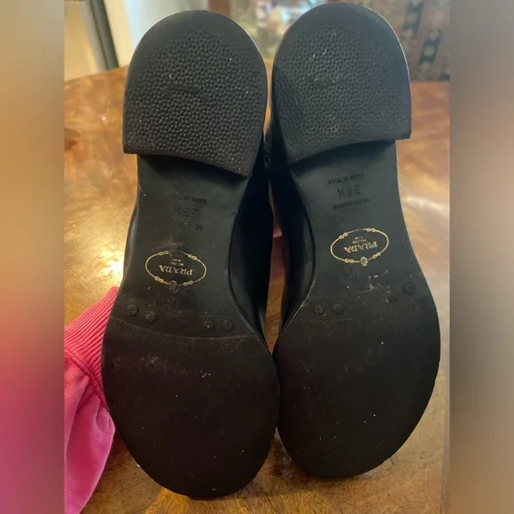 Prada Black Leather Sole Boots - Picture 5 of 10